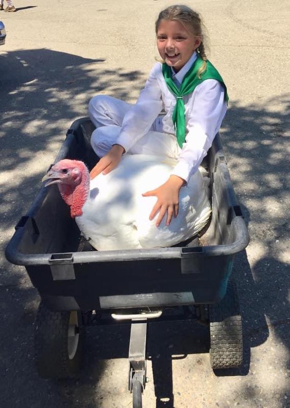 2 time 4-H champion turkey exhibitor!