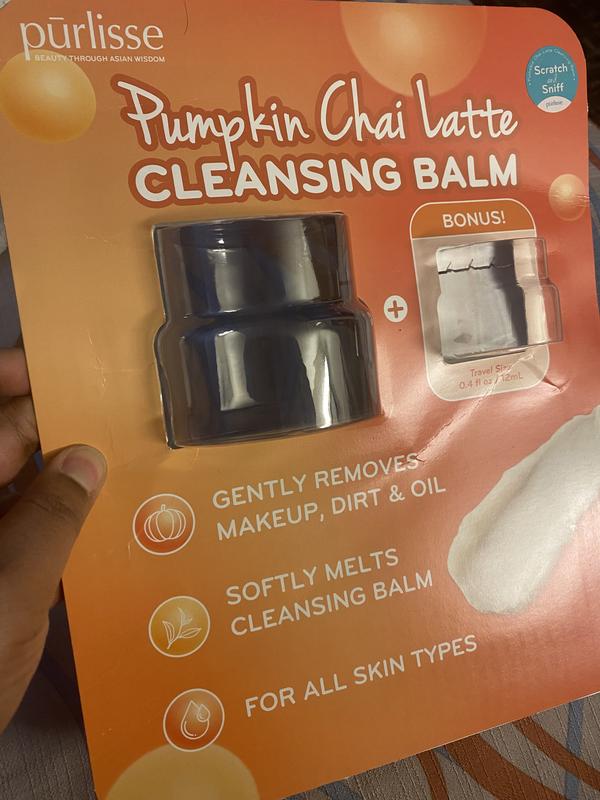 Pumpkin Chai Latte Cleansing Balm - Makeup Removing Balm | purlisse