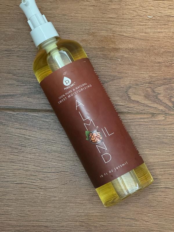 Customer photo for "Luxe almond oil"