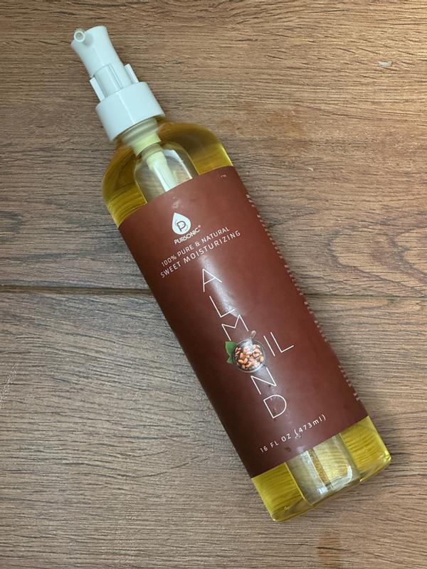 Customer photo for "Luxe almond oil"