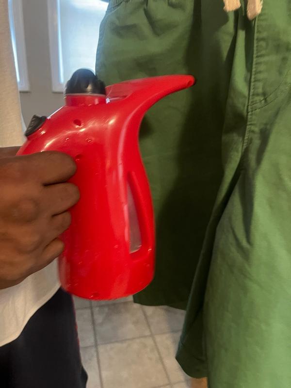 Customer photo for "Cute little steam iron"