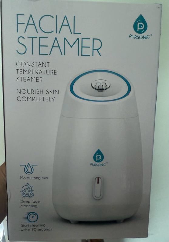 Customer photo for "Great compact facial steamer!"