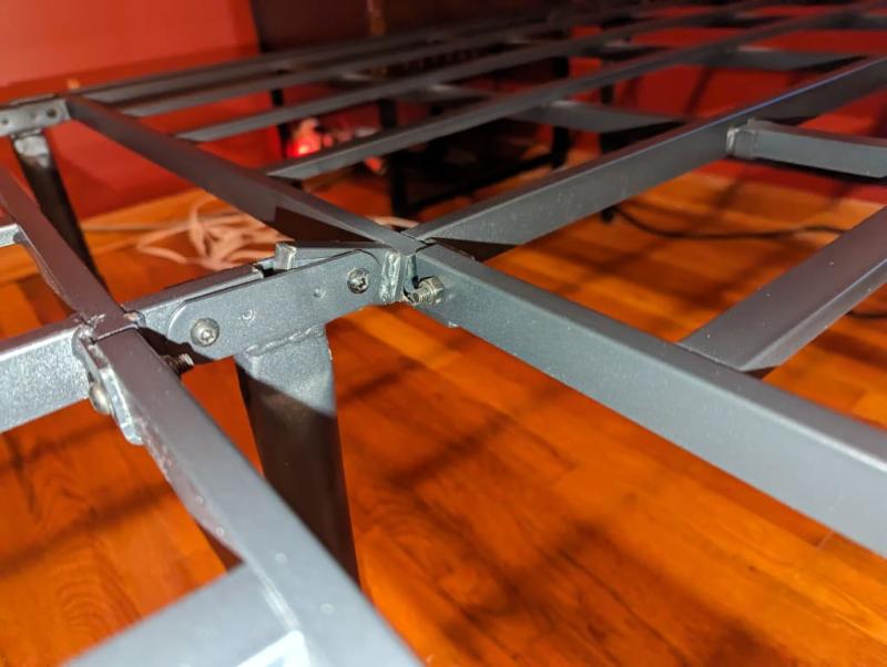 Bent center of the frame