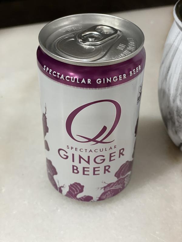 Q Ginger Ale, Spectacular - 4 pack, 7.5 fl oz cans