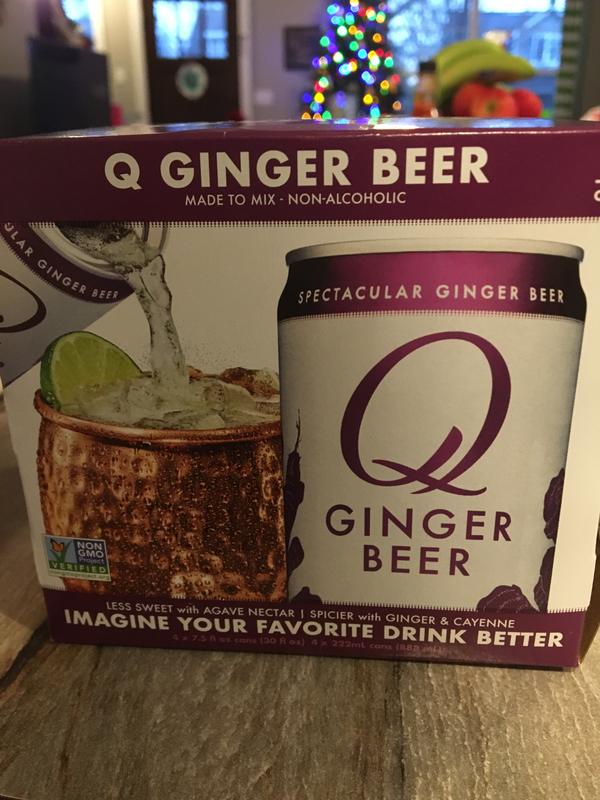 Q Mixers Bold & Spicy Ginger Beer, 4 cans / 7.5 fl oz - QFC