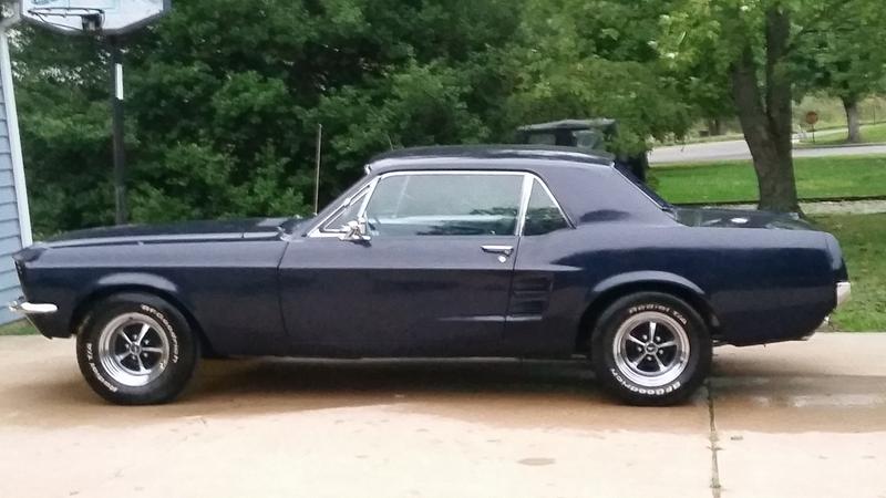 My '67 Mustang with 176'000 original miles