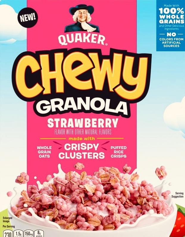 Chewy Granola Strawberry | Quaker Oats