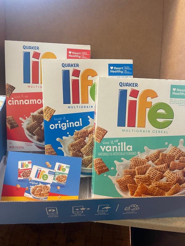 Cinnamon Life Cereal Box