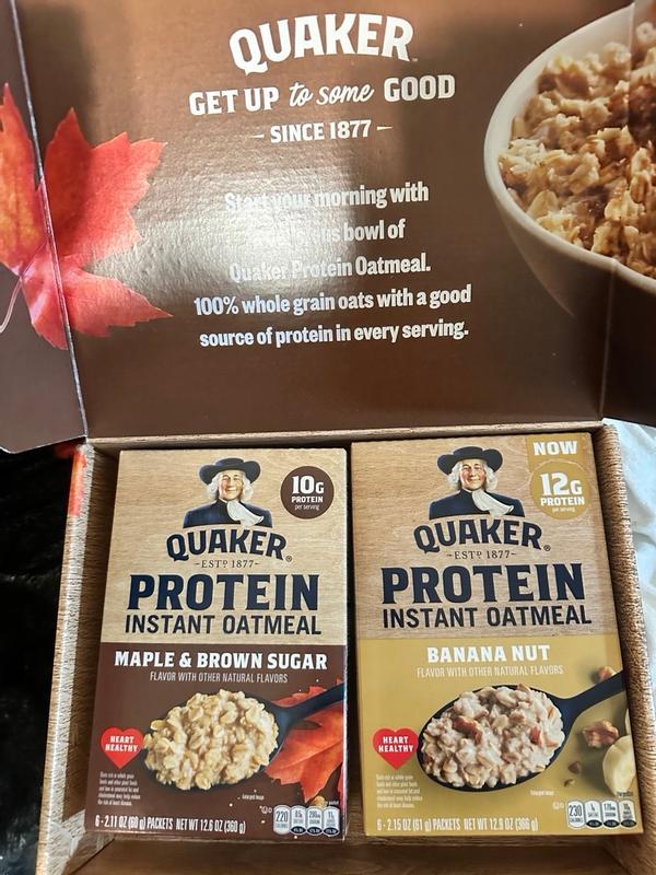 Better Oats 10g Protein Steel Cut Instant Oatmeal - Maple & Brown Sugar