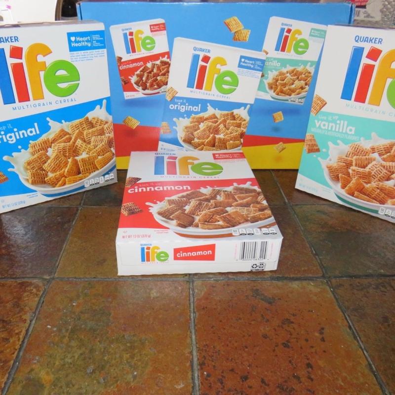 Quaker Life Cinnamon Family Cereal 22.3oz 1pack • Price