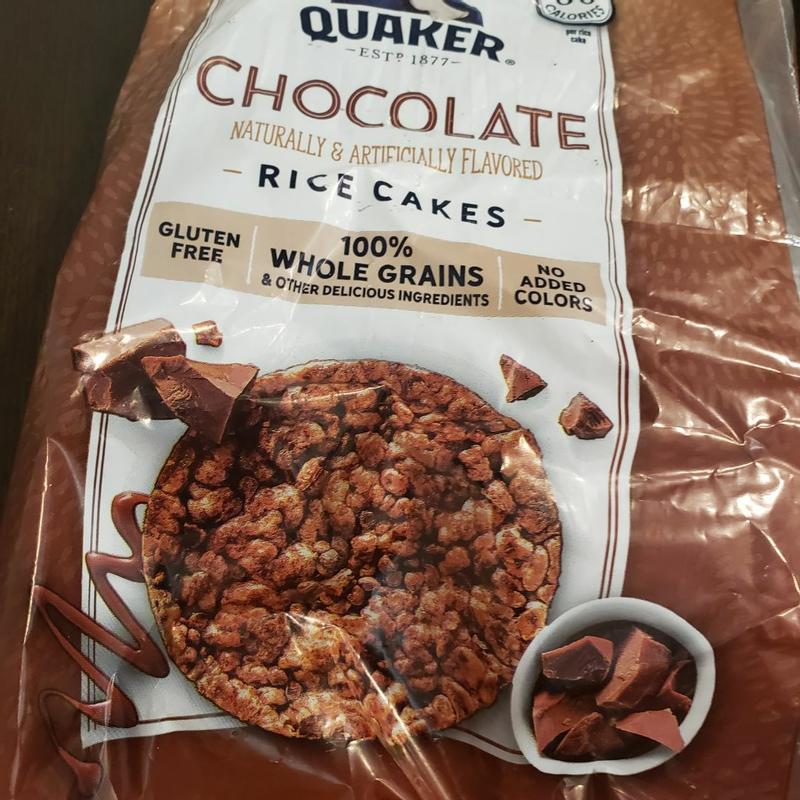 Quaker Rice Cakes Chocolate Calories In Quaker Rice Cakes Chocolate