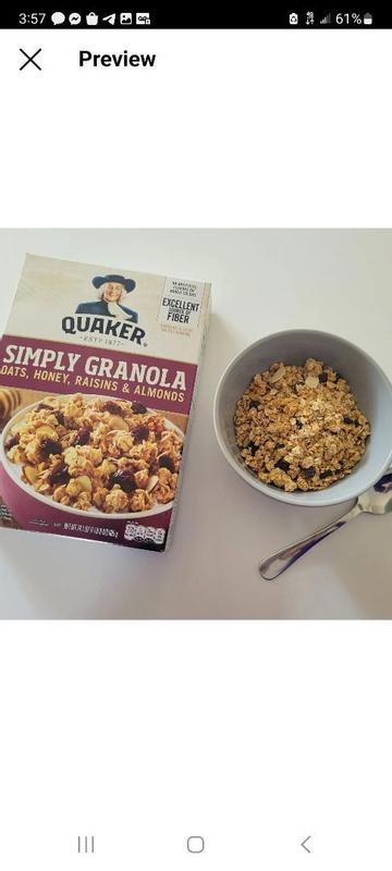 Cruesli Apple And Raisins Quaker