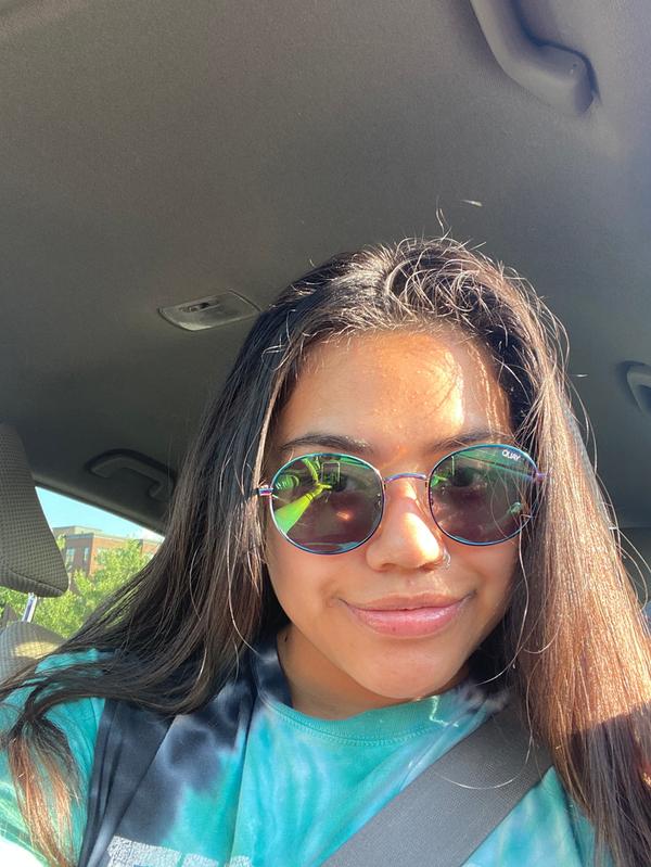 Customer photo for "obsessed with these glasses"