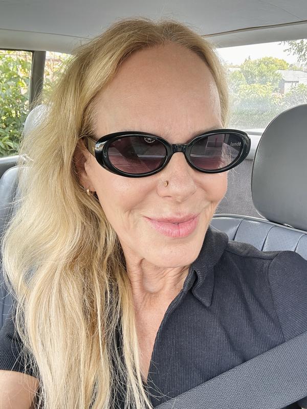 Felt Cute 52mm Gradient Small Oval Sunglasses