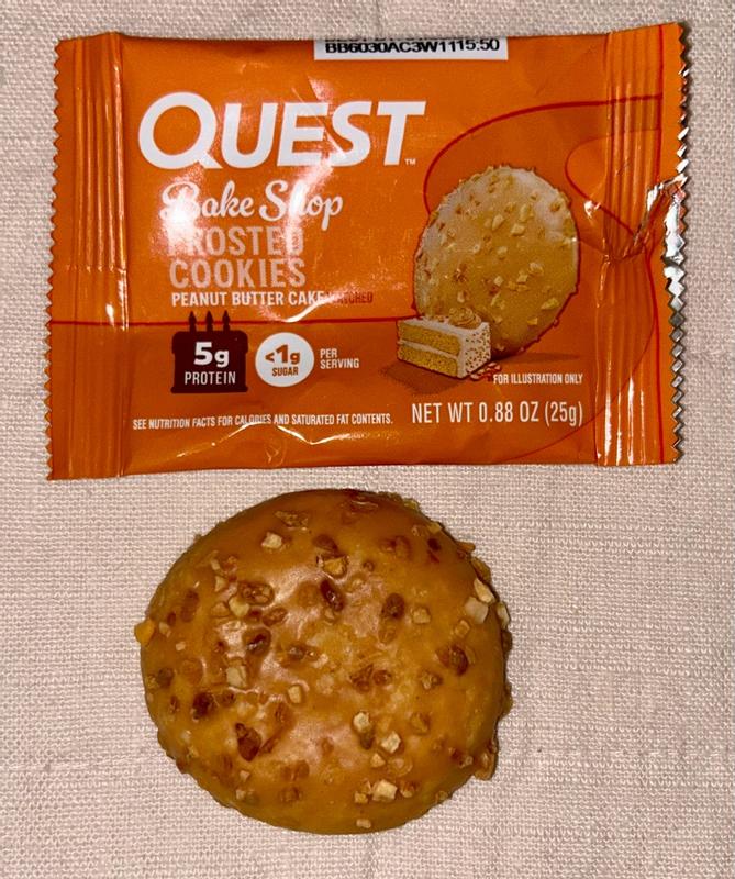 Peanut Butter Cake Frosted Cookies Twin Pack – Quest Nutrition