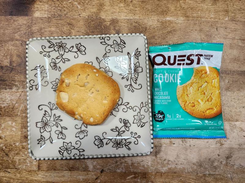 White Chocolate Macadamia Cookie | High Protein Soft Baked – Quest
