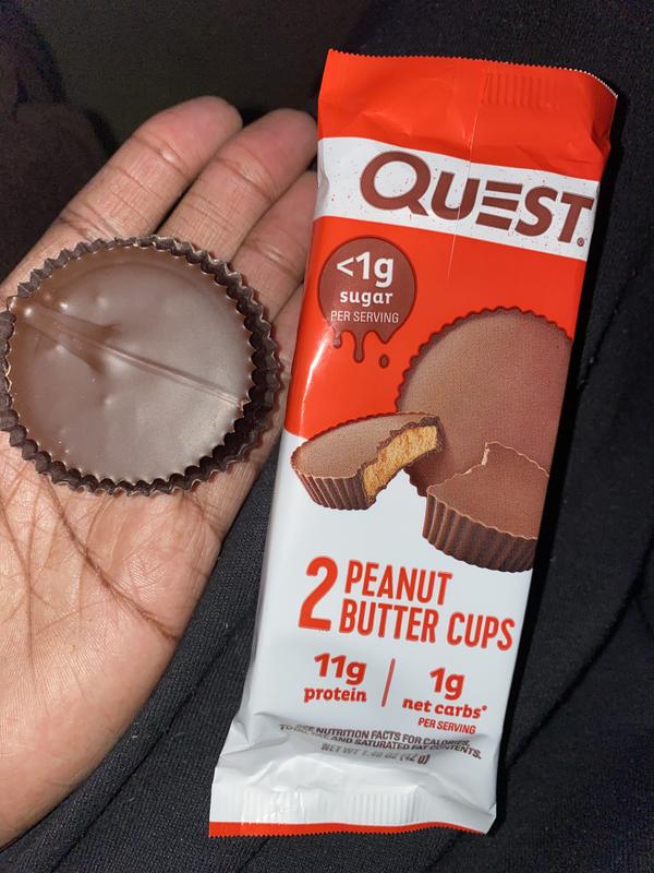Peanut Butter Cups with 11 grams of Protein (2 Cups per Package / 12  Packets) by Quest Nutrition at the Vitamin Shoppe