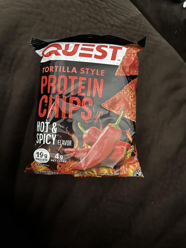 Hot & Spicy Tortilla Style Protein Chips – Quest Nutrition