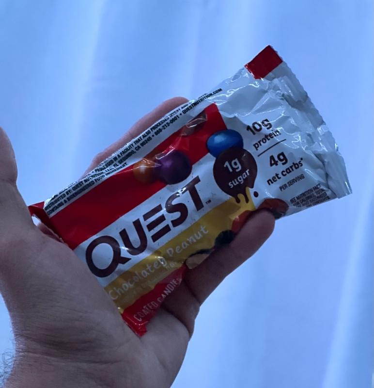 Chocolatey Coated Peanut Candies – Quest Nutrition