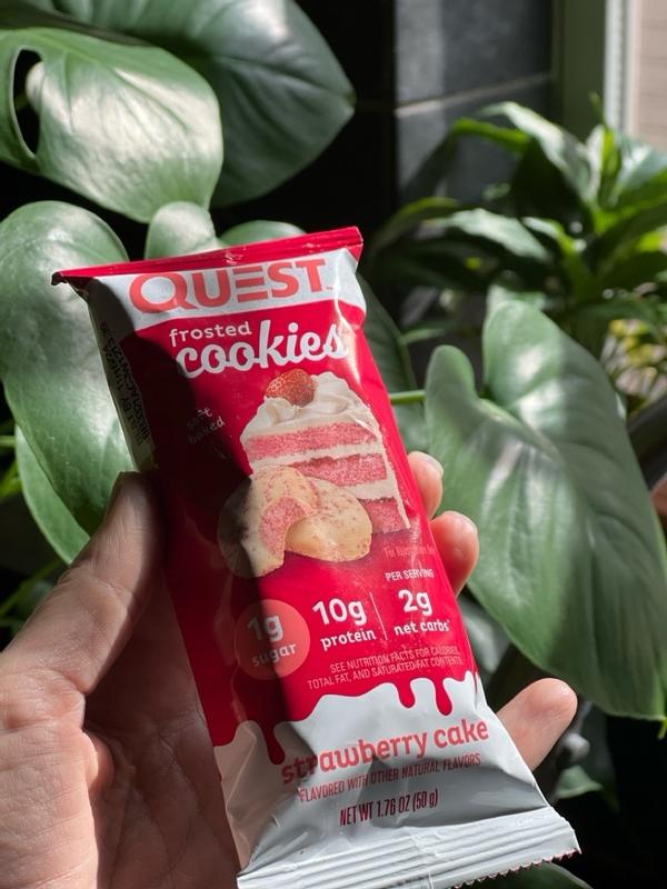 Strawberry Cake Frosted Cookies Twin Pack – Quest Nutrition