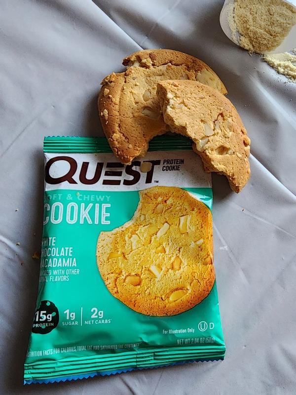 White Chocolate Macadamia Cookie | High Protein Soft Baked – Quest
