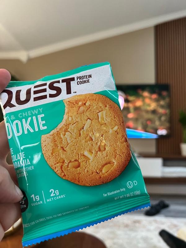 White Chocolate Macadamia Cookie | High Protein Soft Baked – Quest