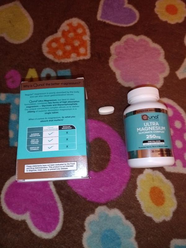 Ultra Magnesium Glycinate Complex 250mg Tablets