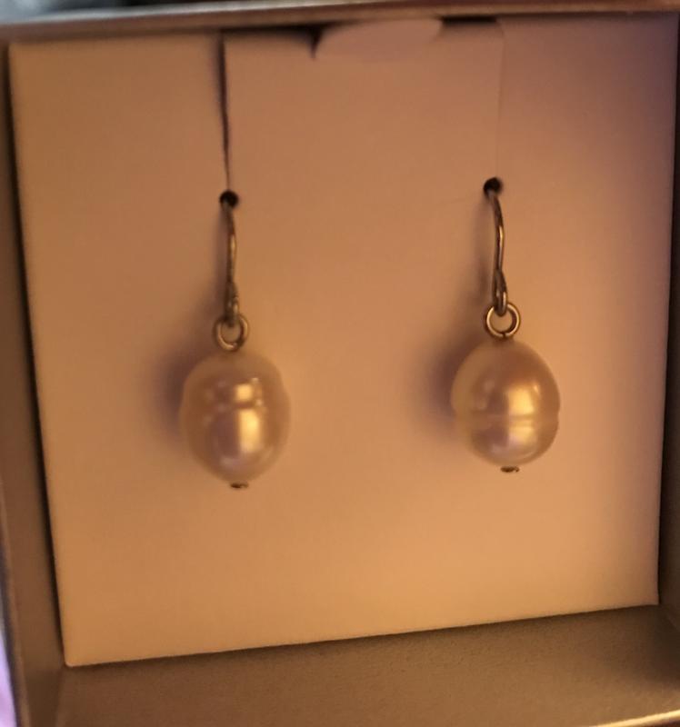 blue11✴︎ララガンSTRIPE PEARL EARRINGS R.ALAGAN/STRIPE PEARL EARRINGS
