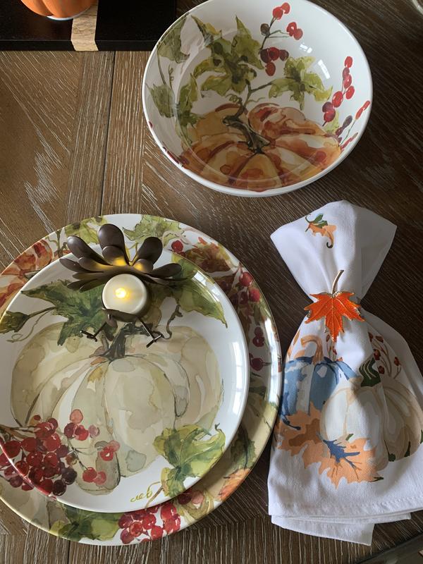 Home Reflections 12-Piece Melamine Dinnerware Set - QVC.com