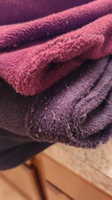 Cuddl Duds Petite Fleecewear Stretch Leggings In Purple Beet