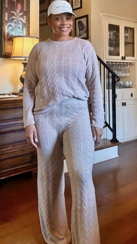 Barefoot Dreams CozyChic Lite Cable Slit Pullover - QVC.com