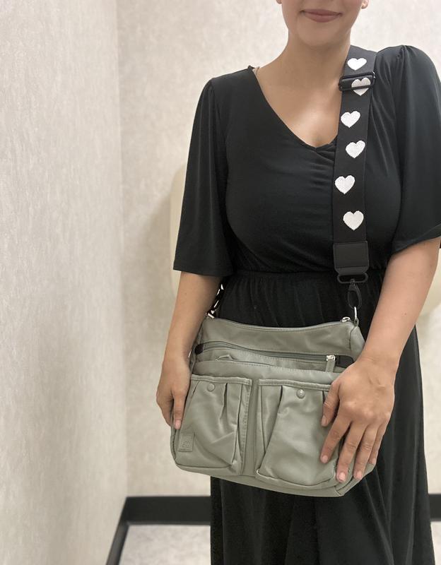 IHKWIP The Ruched Medium Cargo Pocket Crossbody - QVC.com