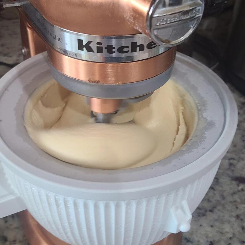 KitchenAid Ice Cream Maker Attachment w/ Ice Cream Scoop