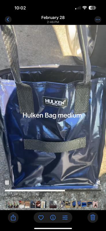 Hulken Medium Rolling Tote Bag with Zip Top Closure - QVC.com