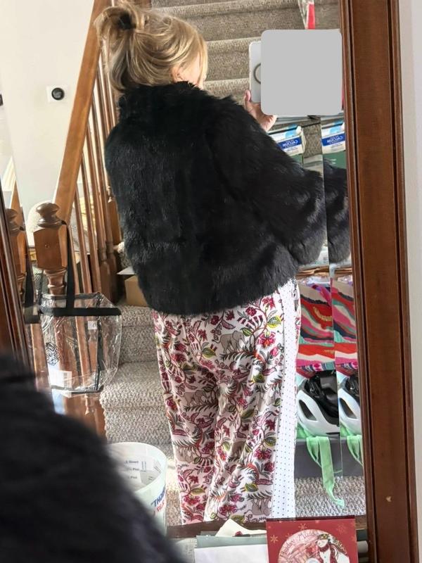 Me by Jennie Garth Faux Fur Coat - QVC.com