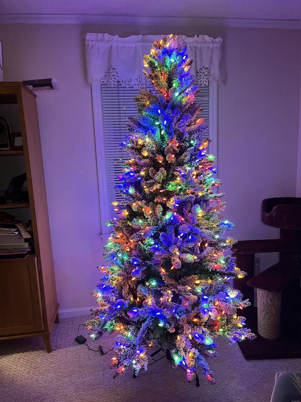 ✳︎new arrival✳︎christmastreeクリスマスツリー⑦ Amazon.co.jp: 7フィートの人工レッドクリスマスツリー