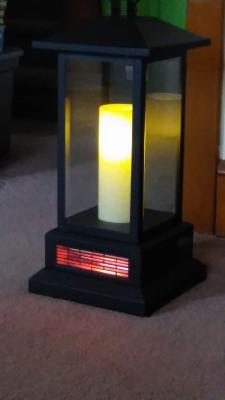 Duraflame 28-3/4 Electric Lantern with Infrared Heat - QVC.com