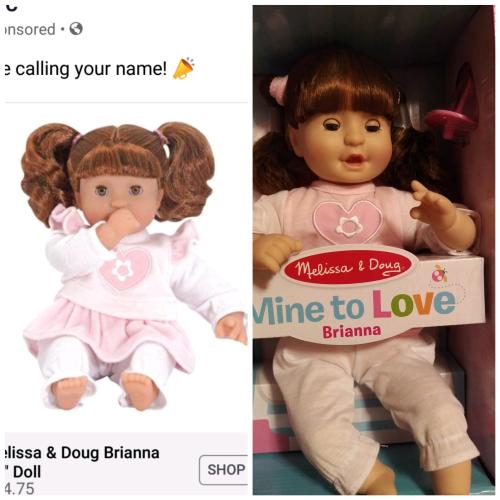 melissa and doug brianna doll clothes