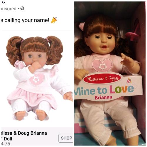 melissa & doug brianna doll