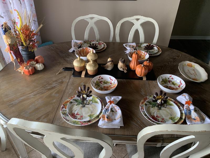 Home Reflections 12-Piece Melamine Dinnerware Set - QVC.com