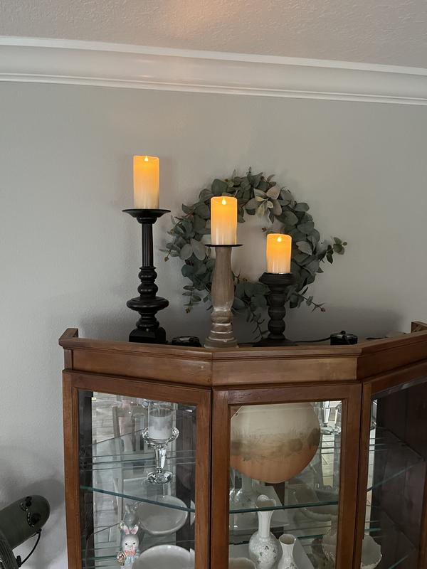Luminara Set of 3 Colorscape Flameless Candles - QVC.com