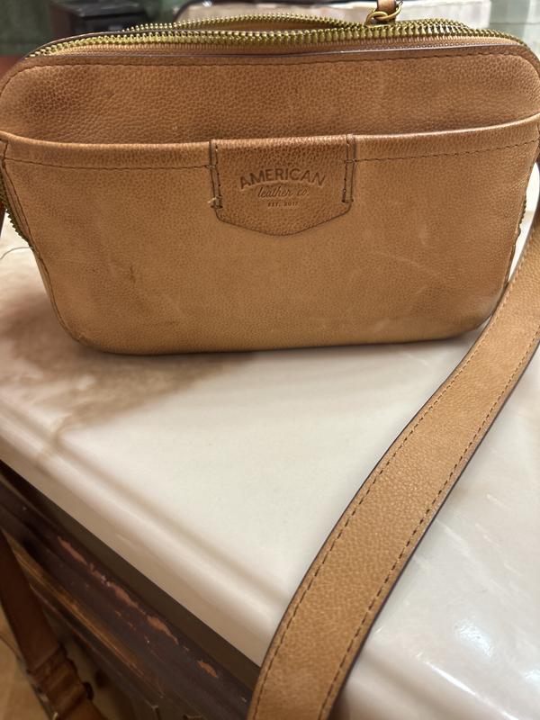 demmy様2点同梱専用 ほぼ未使用American Leather co 本革 American Leather Co. Hampton Large Zip-Around Crossbody - QVC.com