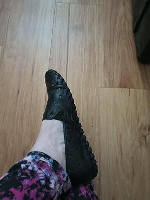 Spring Step Leather Perforated Slip-On Shoes- Fusaro - QVC.com