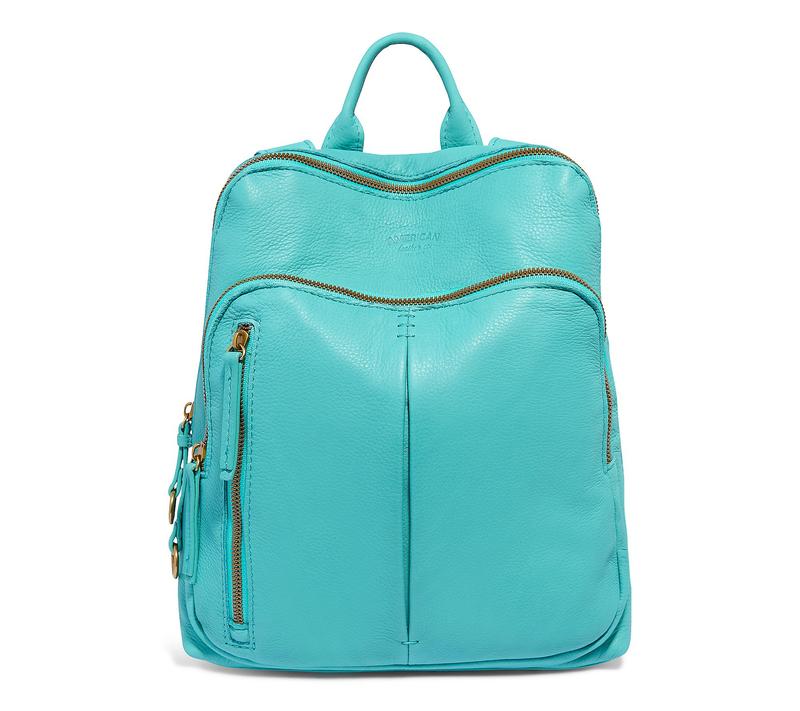 American Leather Co. Cleveland Leather Backpack - QVC.com