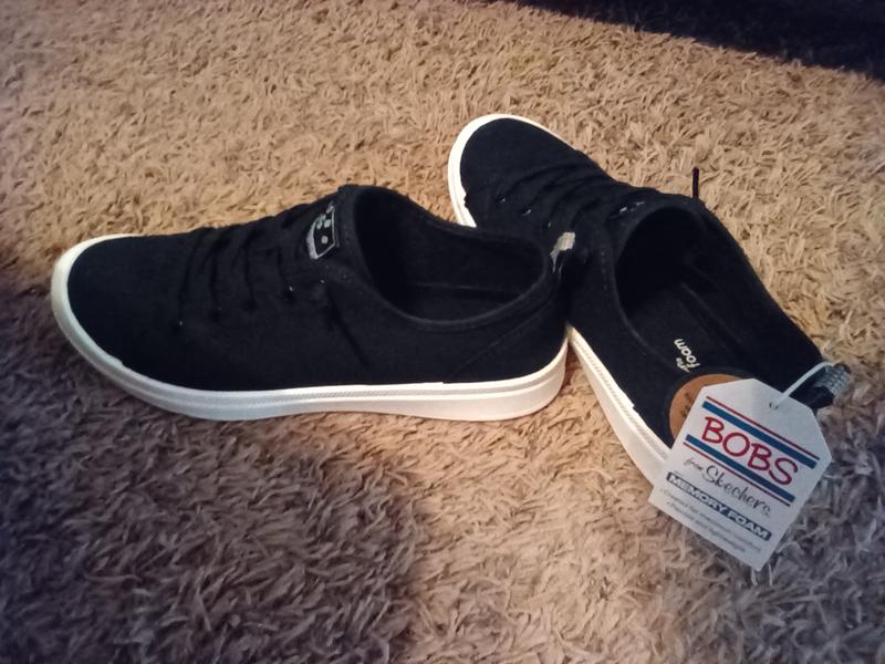 Skechers BOBS Beyond OPM Recycled Vegan Canvas Slip-Ons