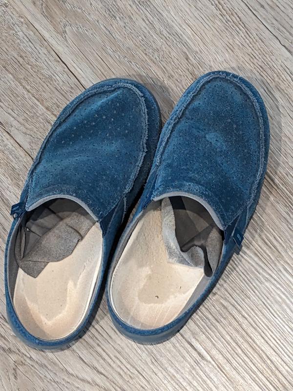 ＡＬＯＥです。 Revitalign Orthotic Memory Foam Suede Mules - Siesta Dahlia