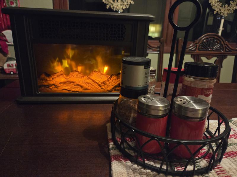 Duraflame Tabletop Electric Fireplace w/ Flame Effect - QVC.com