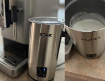 SOLAC PRO FOAM Stainless Steel Milk Frother & Hot Chocolate Mixer