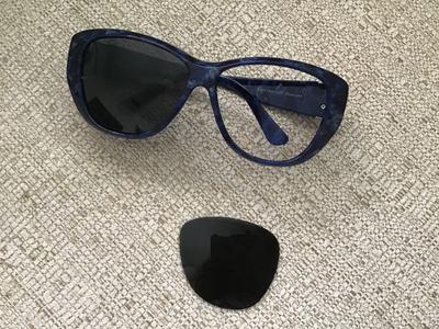 Prive Revaux Sunglasses The Gem Fit Fitover 59-13-135 Polarized black Prive Revaux The Gem Polarized Fitover with Double-Up Case  main image 2