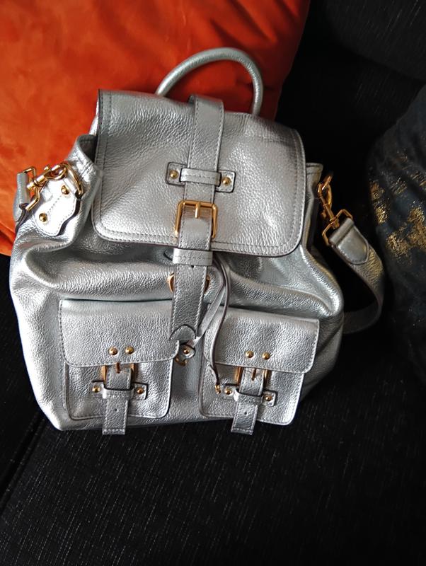 Aimee Kestenberg Leather Saddle Up Backpack - QVC.com